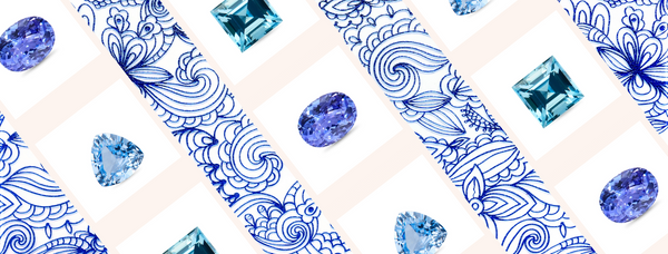 Blue Gems for your Chic Engagement or Bridal Jewellery