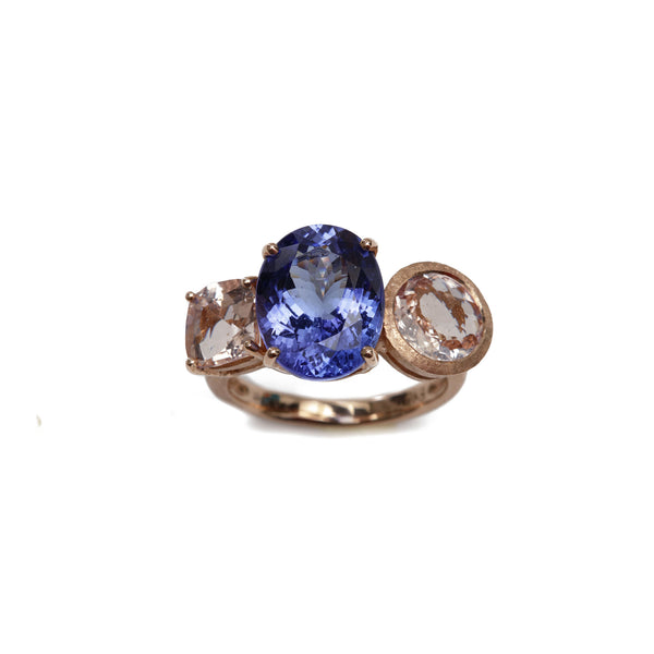 Cobalt Blue Blaze Ring
