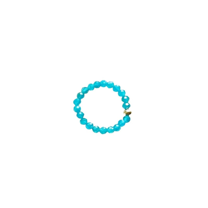 blue apatite ring band