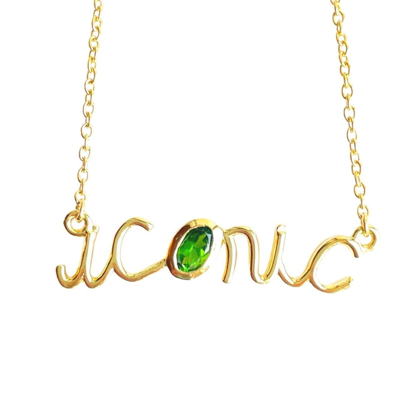 chrom diopside necklace iconic